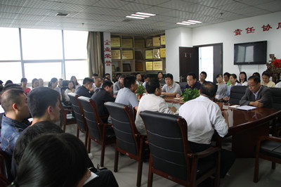 天工公司多層次宣傳建設(shè)集團(tuán) “9.1”干部大會(huì)精神氛圍濃