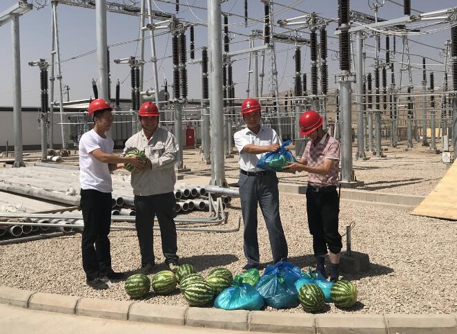 中亞公司深入一線開展“送清涼”活動(dòng)