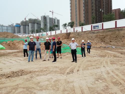 陜煤建設(shè)渭南分公司第五項目部禮悅閣項目3#、5#樓基坑驗槽順利通過