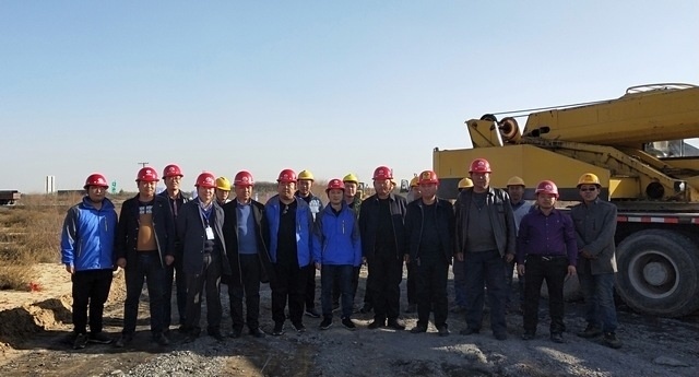 陜煤建設(shè)路橋分公司靖神鐵路紅石峽特大橋正式開工