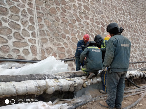 陜煤建設(shè)機(jī)電安裝公司完成冶坪臨時供水管路搶修