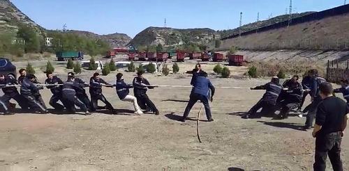 陜煤建設(shè)韓城分公司基層項(xiàng)目部“慶五一”好戲連臺