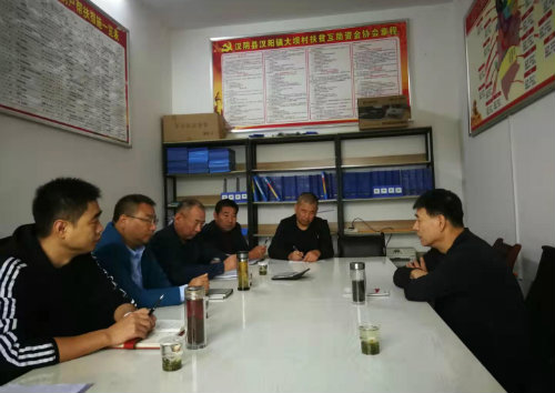 侯本英在安康漢陰大壩村調(diào)研精準(zhǔn)扶貧工作