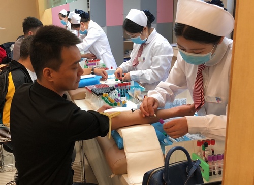 陜煤建設路橋分公司開展關(guān)愛職工健康體檢活動