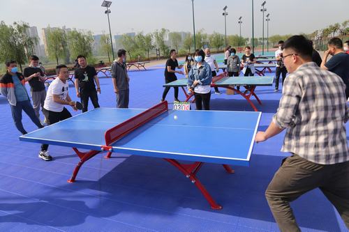 陜煤建設(shè)咸陽(yáng)分公司開(kāi)展“慶五一”乒乓球、跳繩比賽主題活動(dòng)
