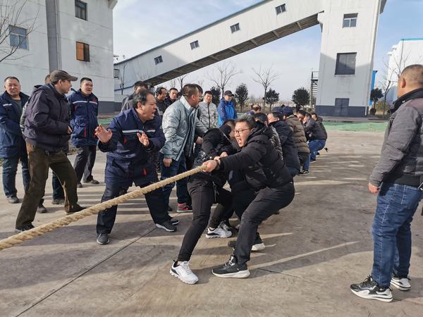 陜煤建設(shè)洗選煤運營公司澄合山陽洗選煤運營項目部“迎新春·慶元旦”拔河比賽歡樂多