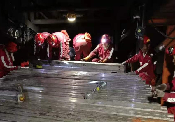 陜煤建設機電安裝公司：咬定工期不放松，施工大干爭先鋒