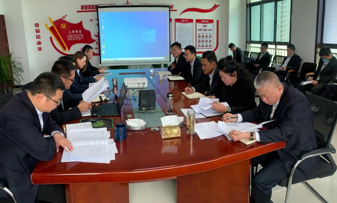 陜煤建設綠宇公司:開展“學黨史、講三憶、感黨恩”主題教育活動