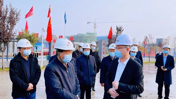 陜西省人大常委會黨組副書記、副主任姜鋒一行蒞臨黃河國際汽車博覽園項目調(diào)研指導(dǎo)