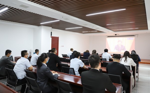 陜煤建設(shè)洗選煤運營公司組織觀看慶祝中國共青團成立100周年大會