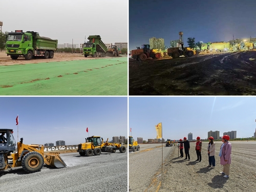 陜煤建設(shè)榆林公司:48小時(shí)圓滿完成榆林學(xué)院百年校慶停車場(chǎng)建設(shè)任務(wù)