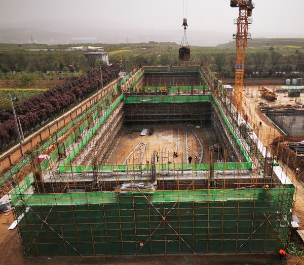 中央儲(chǔ)備糧銅川直屬庫有限公司梅坪分公司倉儲(chǔ)項(xiàng)目散裝平房倉工程順利通過主體驗(yàn)收