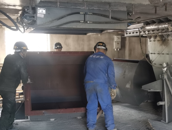 陜煤建設機電安裝公司黃陵項目部儲煤設備改造項目穩(wěn)步推進