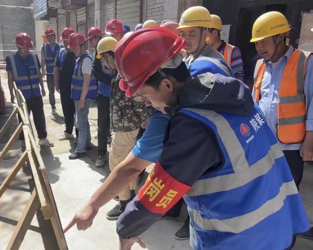 陜煤建設韓城分公司土建四項目部：安全施工彰顯嶄新風采 青春力量筑就安全未來