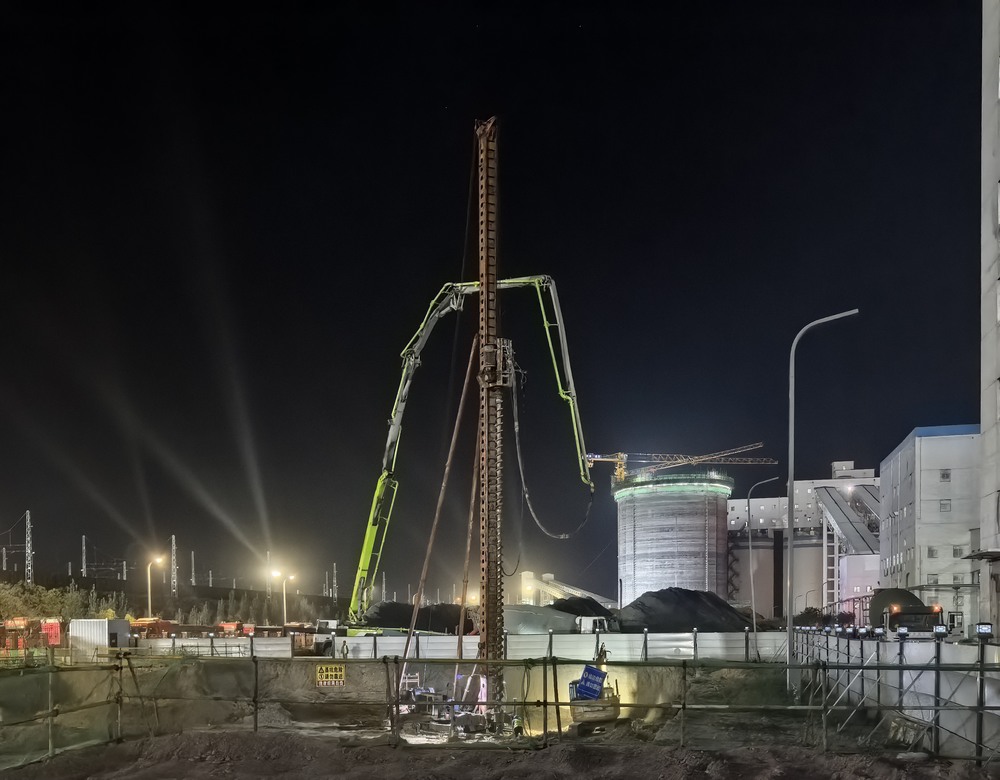 陜煤建設(shè)天工公司土建第十項(xiàng)目部：168小時，“旋”出加速度