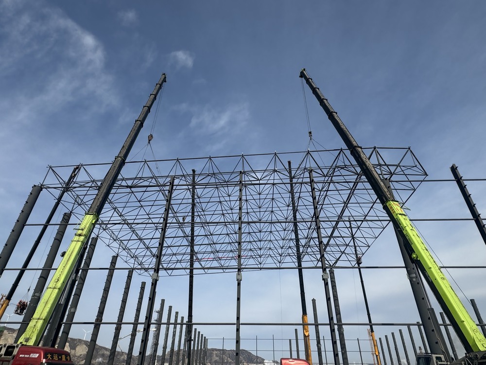 陜煤建設(shè)天工公司土建第二十一項目部：勇戰(zhàn)低溫，擎起建設(shè)新高度